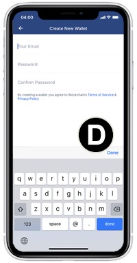 blockchain wallet app