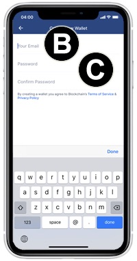 blockchain wallet app